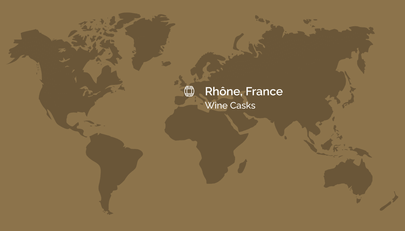 Rhone, France - Wine Casks Rhone, France - Wine Casks