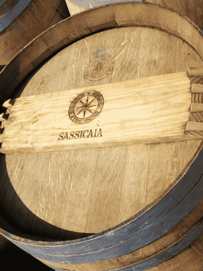 Sassicaia Red Wine Barrel