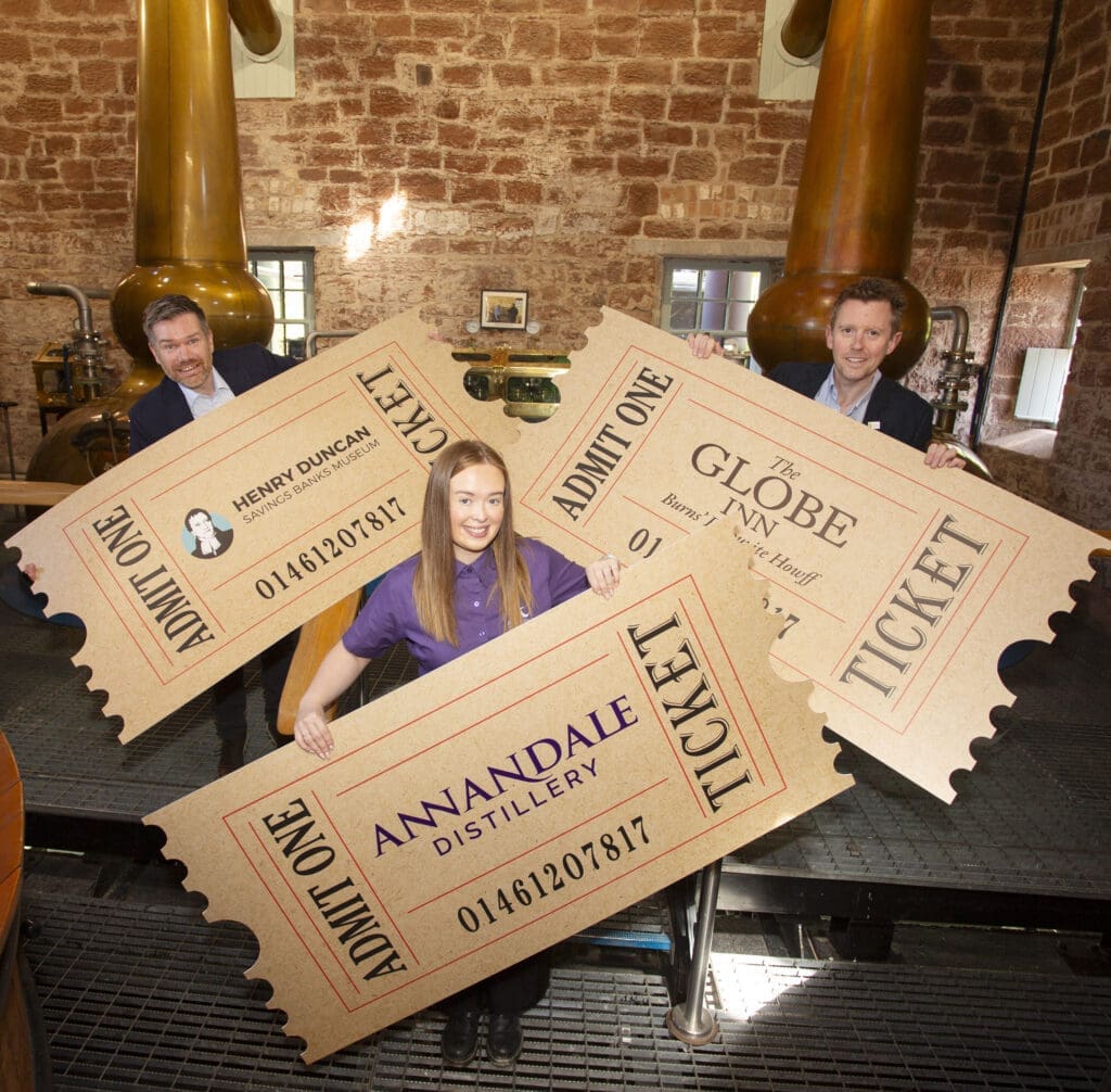 Three is the Magic Number: Annandale Distillery Group Launches New Tri-Site Ticket for Unforgettable Dumfries & Galloway Experience